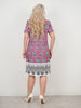 Emilia | elegantes Damenkleid mit Bohemian-Print