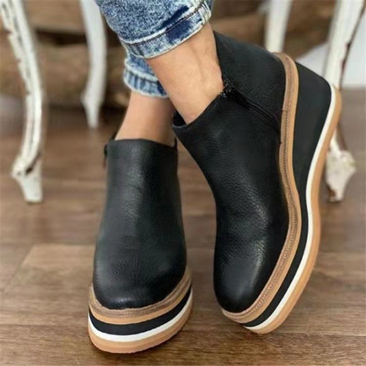 Naicy | Damenstiefel mit seitlichem Reißverschluss