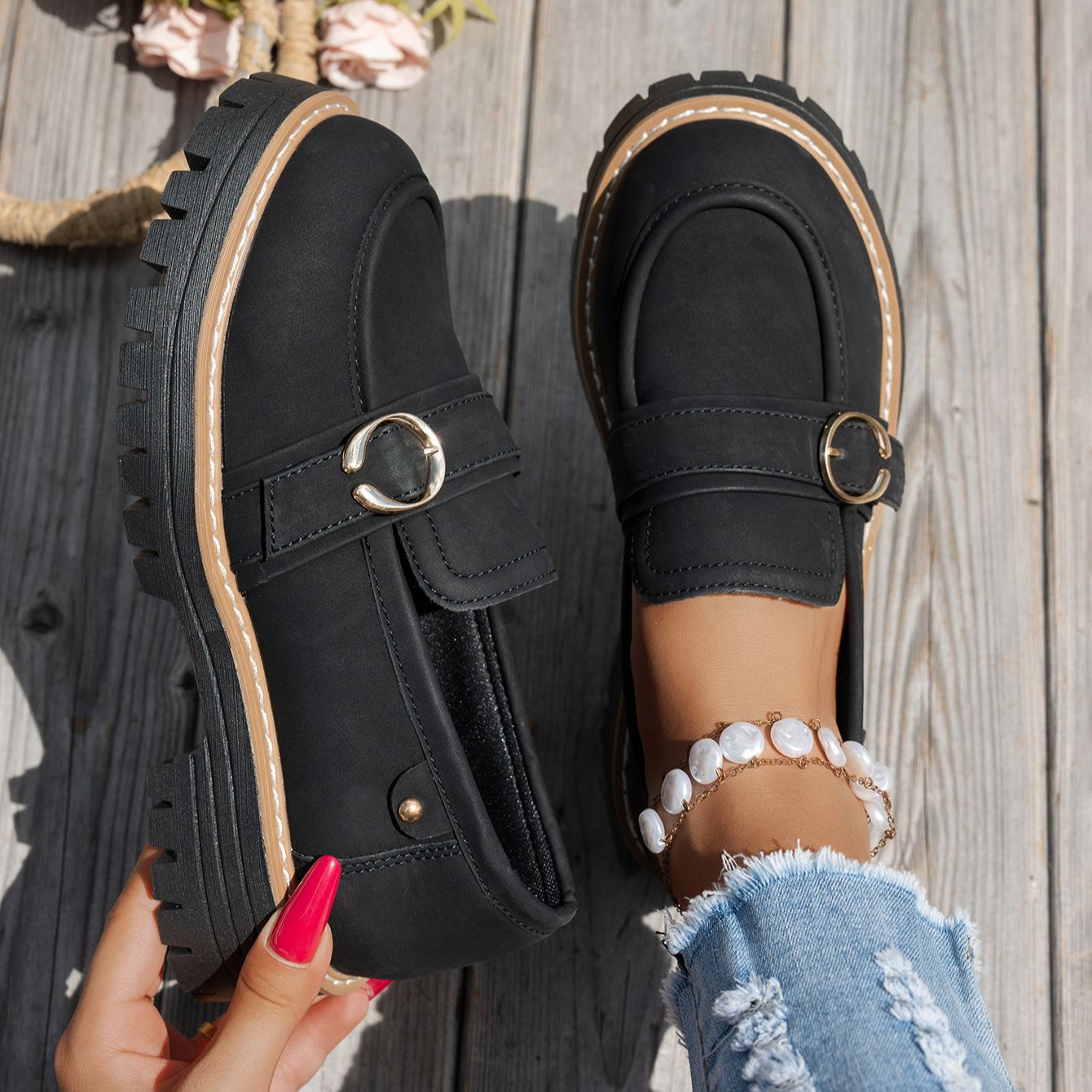Elsie | Damen-Slipper im komfortablen Retro-Brit-Design