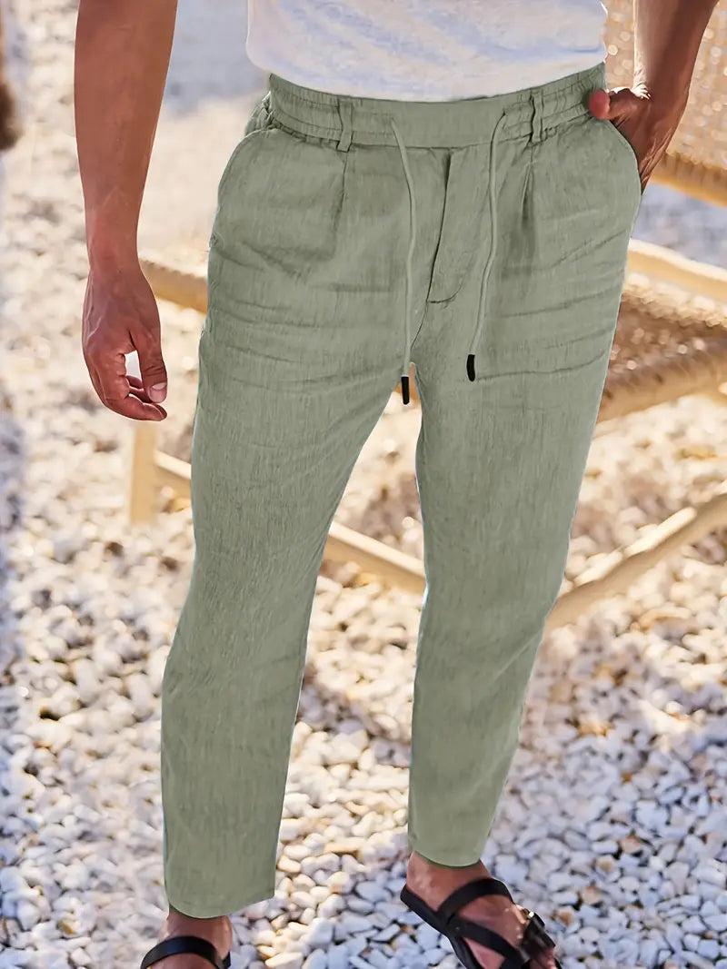 Jacob | modische lockere Leinenhose für den Sommer