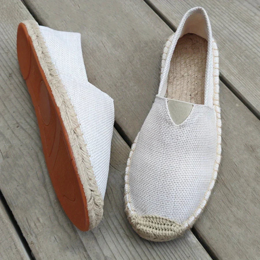 Piazel | Atmungsaktive Espadrilles mit Graffiti-Sohle