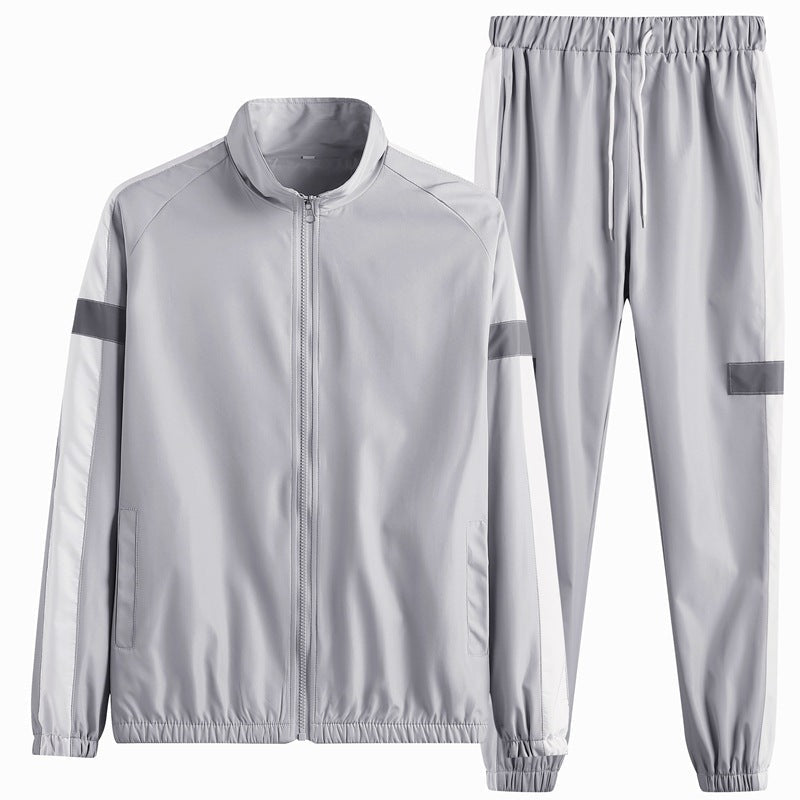 Jairo | Sportjacke und Jogginghose Set mit reflektierenden Details