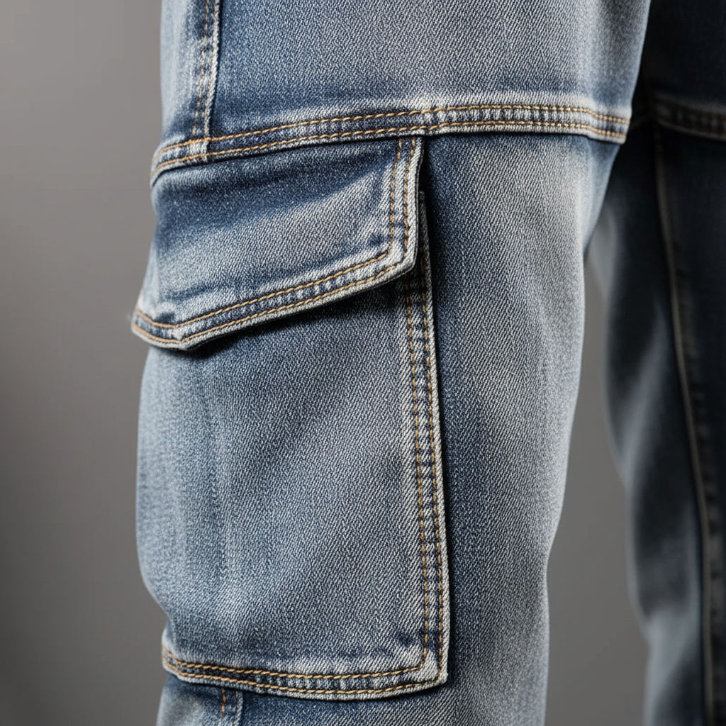 Morvan | Bequeme Herren-Jeans mit mehreren Taschen