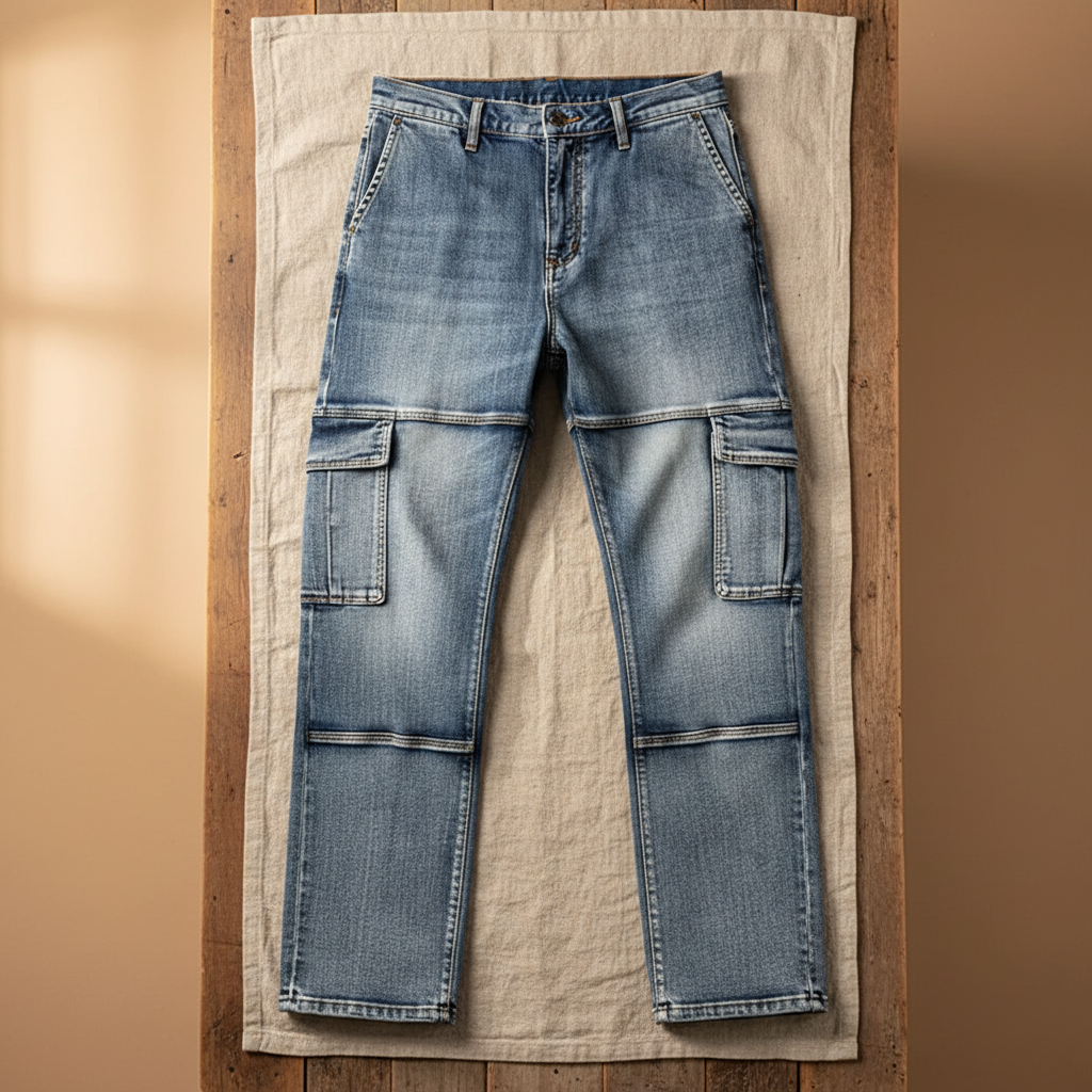 Morvan | Bequeme Herren-Jeans mit mehreren Taschen