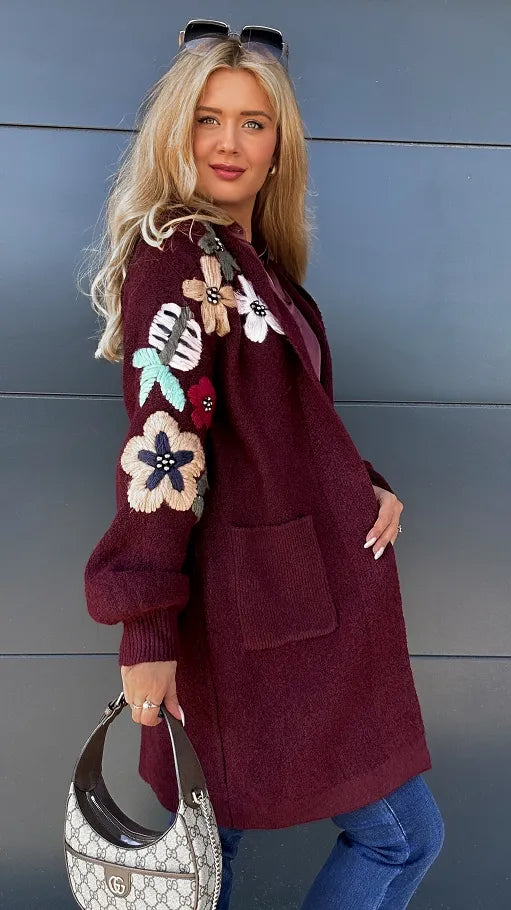 Addison | Modische Strickjacke mit Kapuze – bequem & warm