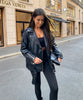 Nina | Klassische Lederjacke für Damen, edel & vielseitig
