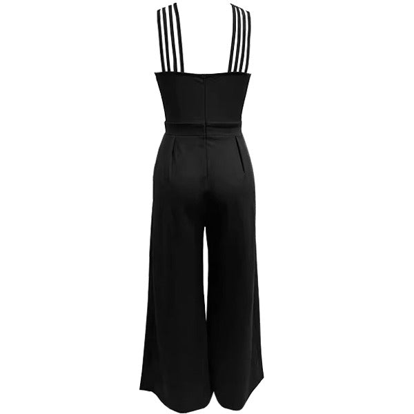 Jessica™ | Sexy Neckholder-Overall mit hoher Taille