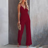 Junie | Jumpsuit mit floraler Spitze und weiten Beinen