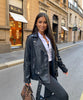 Nina | Klassische Lederjacke für Damen, edel & vielseitig