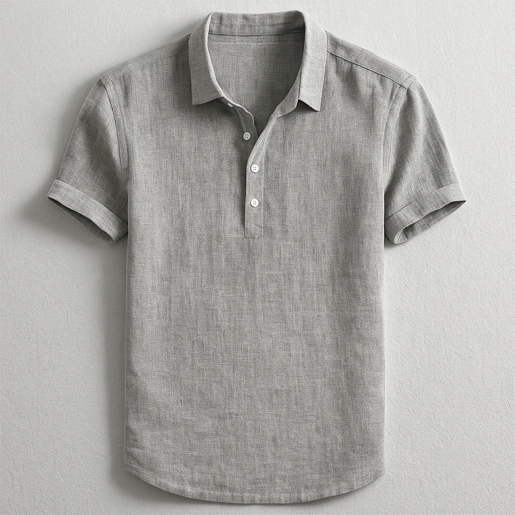 Benny | Klassisches Poloshirt aus Leinen