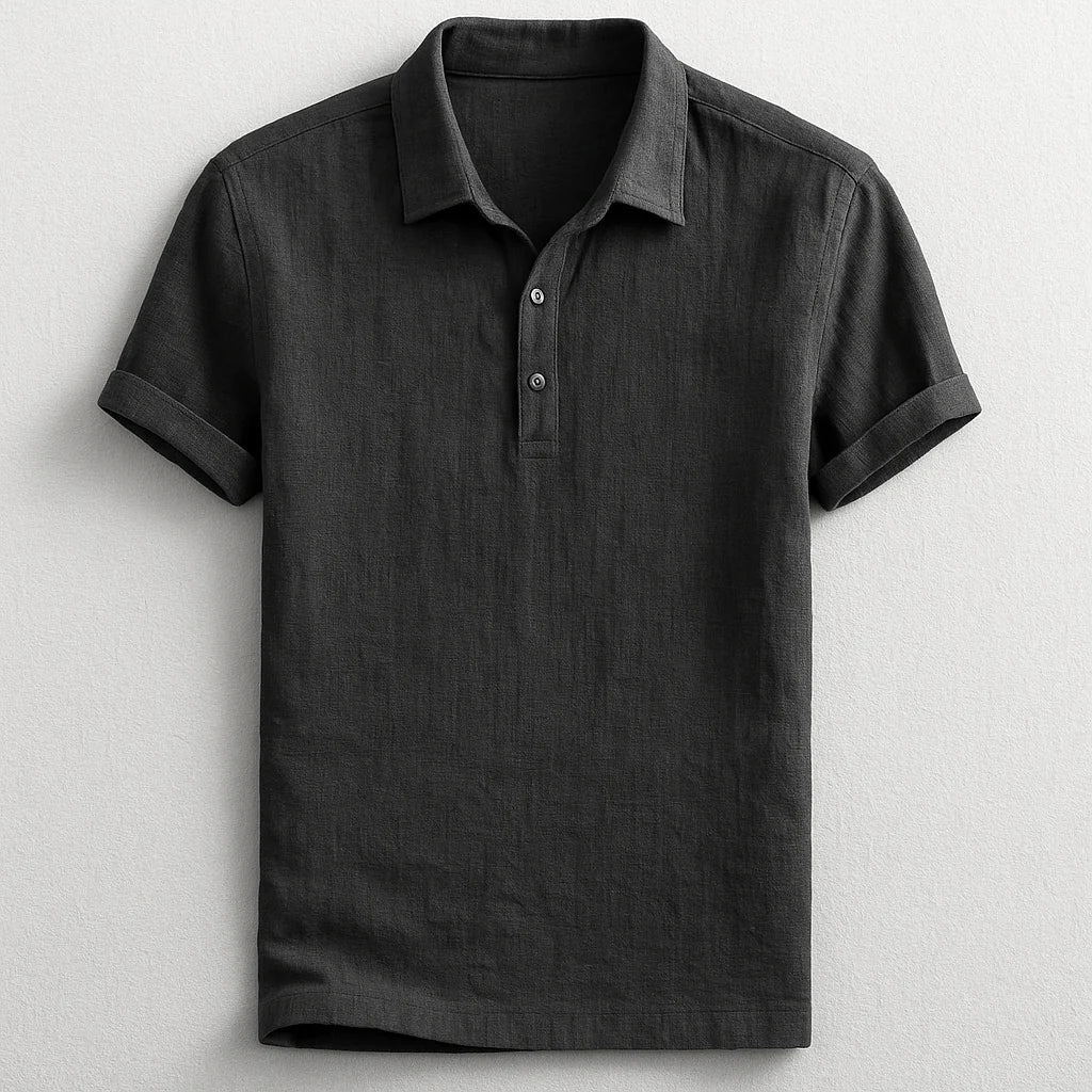 Benny | Klassisches Poloshirt aus Leinen