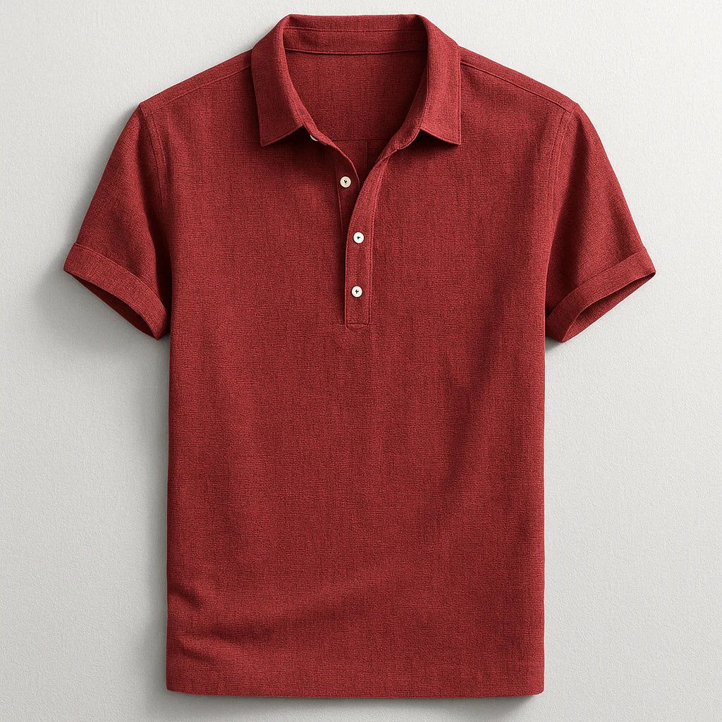Benny | Klassisches Poloshirt aus Leinen