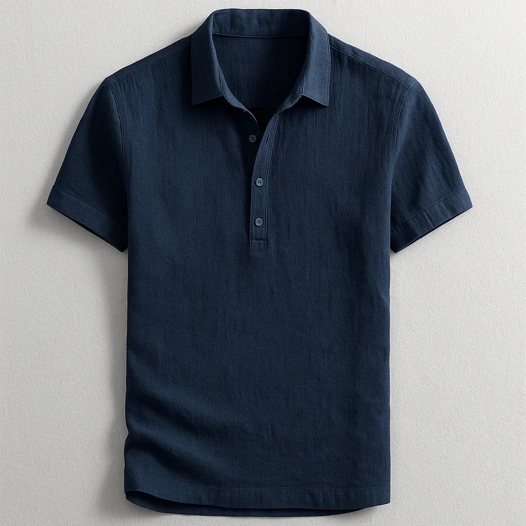 Benny | Klassisches Poloshirt aus Leinen