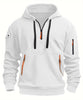 Garen - Stilfulde herre-hoodie - Weiße / S