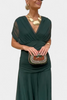 Evelyn | Elegantes Maxikleid mit floralen Details