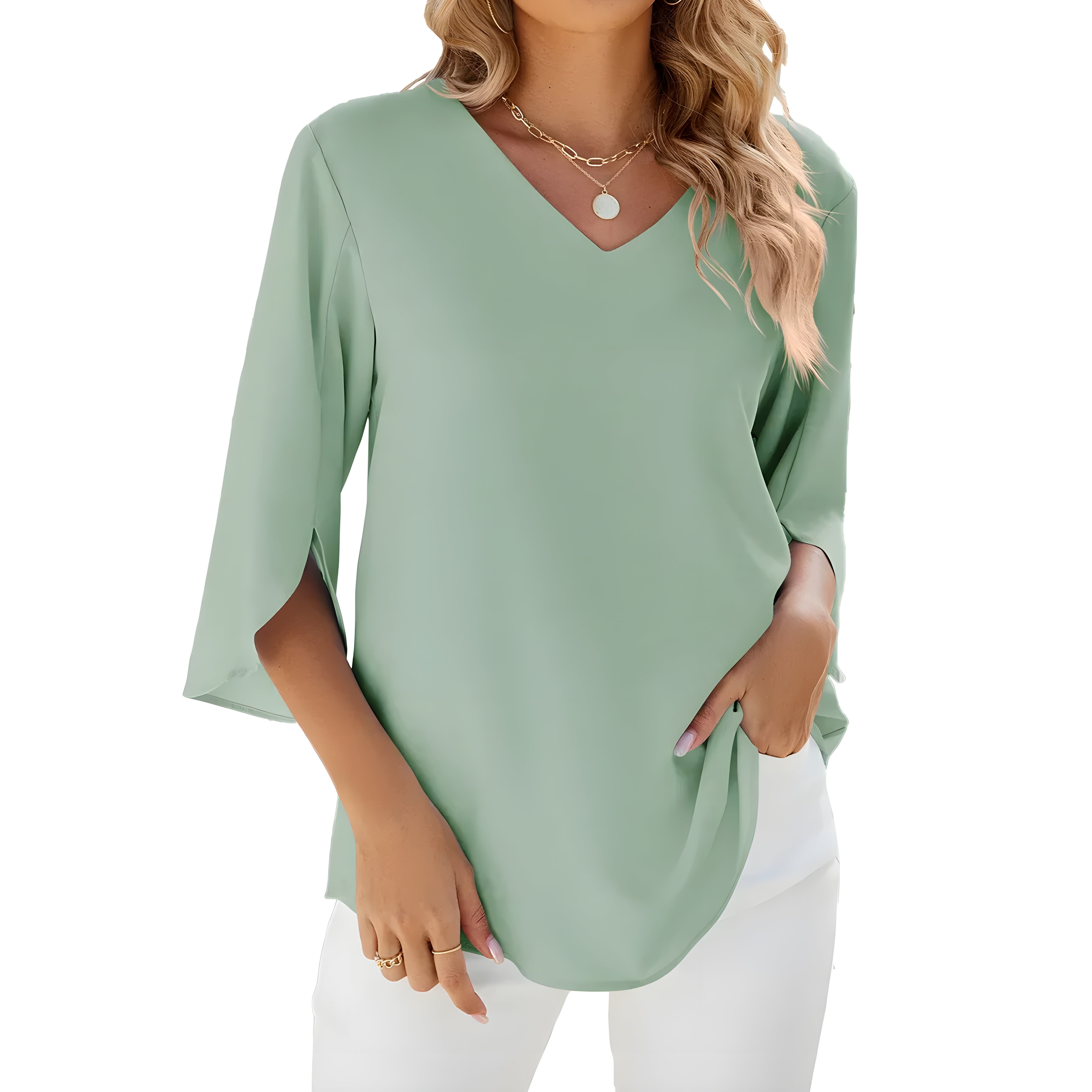 Zendy | Stilvolle Bluse mit fließendem Schnitt