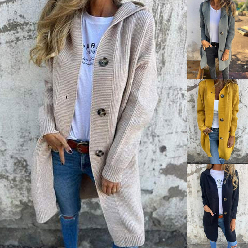 Claire™ | Modischer Strickmantel mit eleganter Note