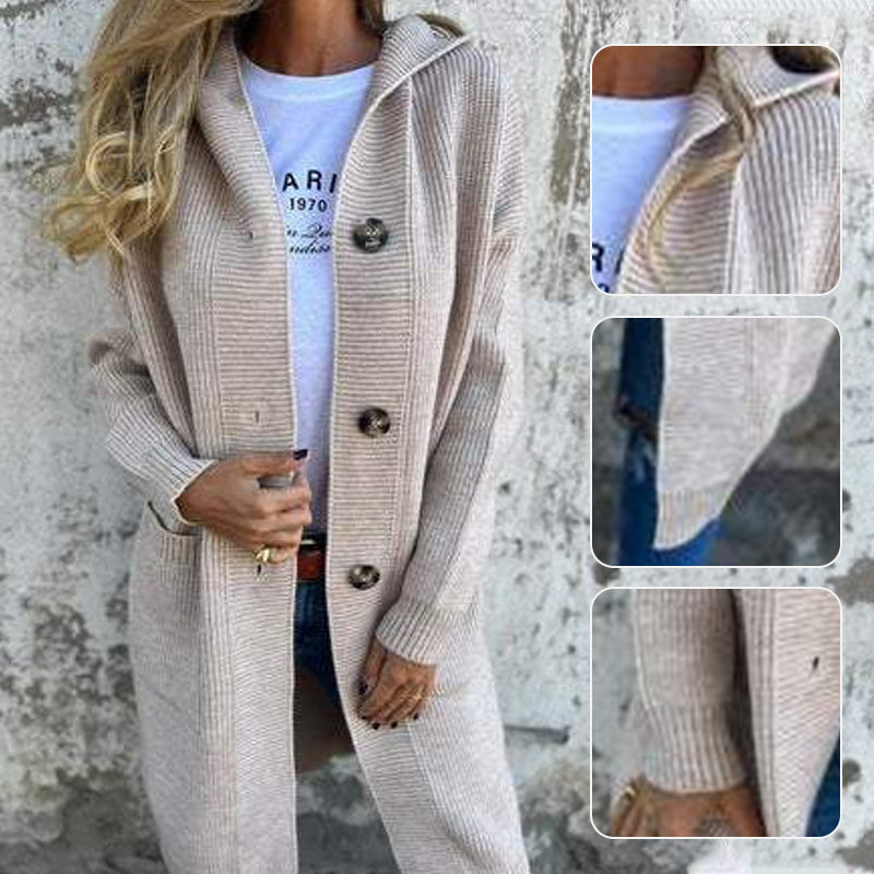Claire™ | Modischer Strickmantel mit eleganter Note