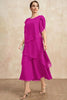 Savanna | Zeitloses Kleid aus fließendem Chiffon