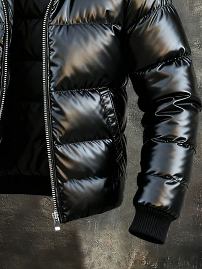 Carl | Retro Steppjacke für Männer mit Baumwollfutter