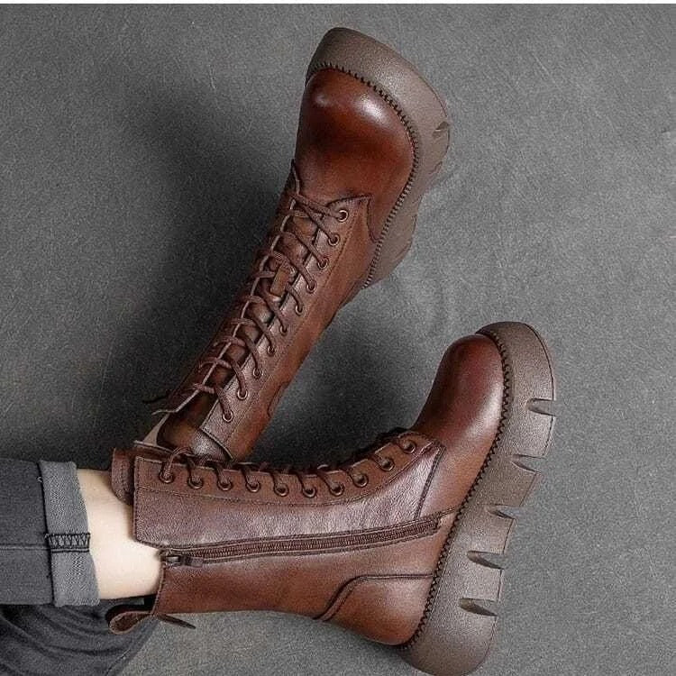 Madilynn | Orthopädischen Lederstiefel