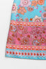 Tina | Stilvolles blumiges Maxikleid mit femininer Smokarbeit