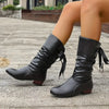 Lainey™ | Trendige Stiefel für Damen mit Schnürung bis zur Wade