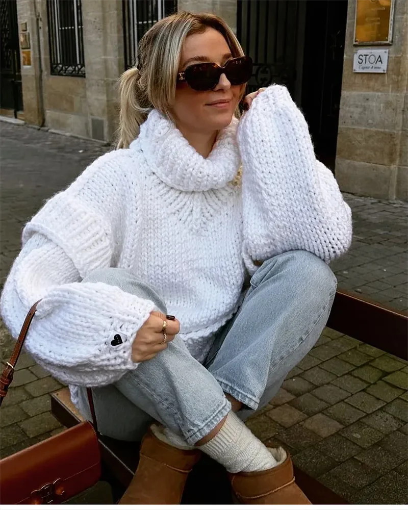 Farmisa | Kuscheliger Oversized-Pullover Für Stil & Komfort