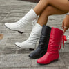 Lainey™ | Trendige Stiefel für Damen mit Schnürung bis zur Wade