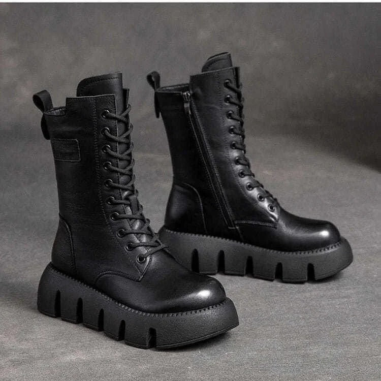 Madilynn | Orthopädischen Lederstiefel