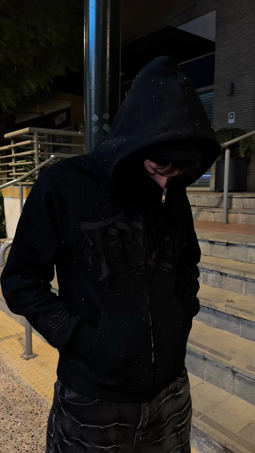 Paxton | Hoodie mit Diamant-Balaklava