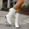 Lainey™ | Trendige Stiefel für Damen mit Schnürung bis zur Wade