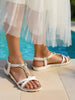 Julietta | femininen Sandalen mit schönen Verzierungen