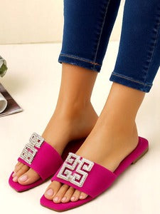 Jamila | Damen-Klapken mit flacher Sohle