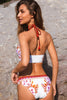 Zora | stilvolles Boho-Bikini-Set mit Neckholder und Standard-Bikini-Höschen