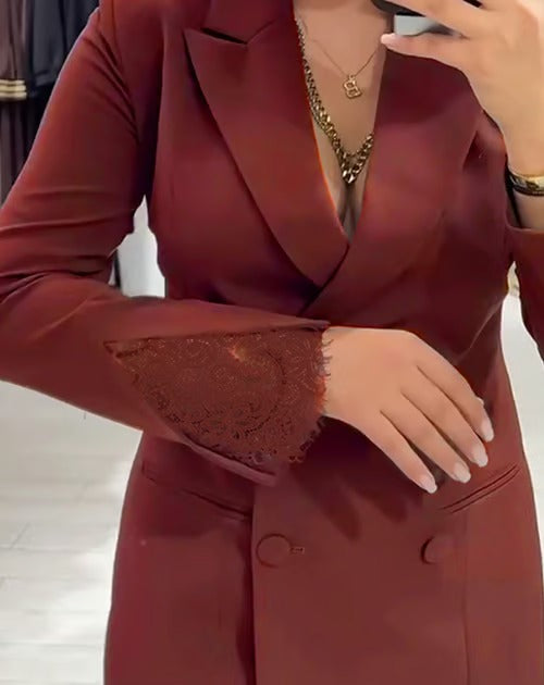 Abey | Schickes Kleid im Blazer-Stil für Moderne Looks