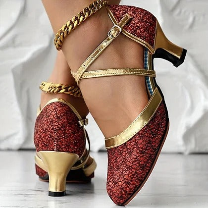 Amelia | stylische Schuhe mit kräftigen, schlanken Absätzen