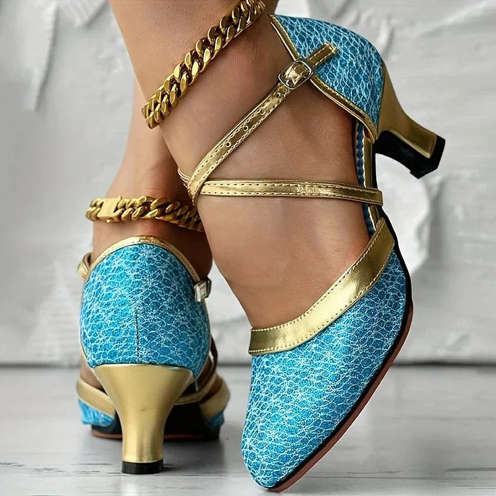 Amelia | stylische Schuhe mit kräftigen, schlanken Absätzen