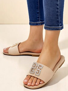 Jamila | Damen-Klapken mit flacher Sohle