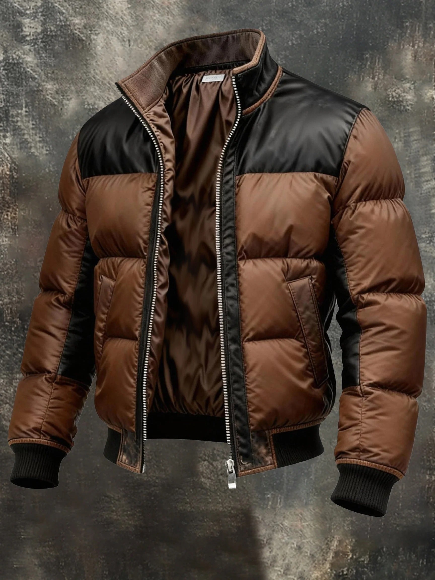 Lovan | Herren-Steppjacke im Retro-Stil mit wetterfesten Details