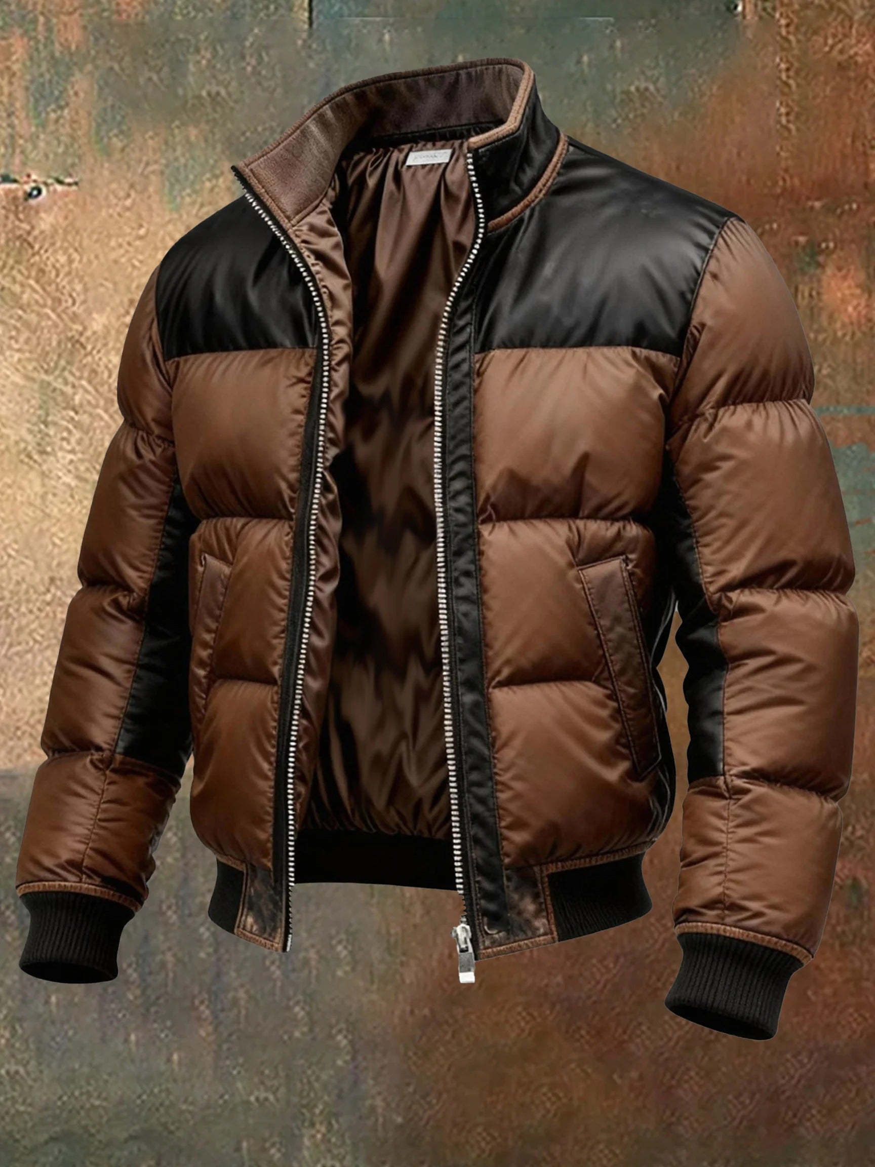 Lovan | Herren-Steppjacke im Retro-Stil mit wetterfesten Details