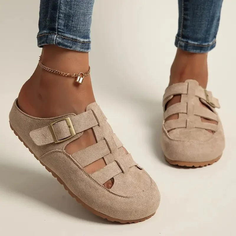 Delilah™ | Modische Slip-On Plateauschuhe für Damen