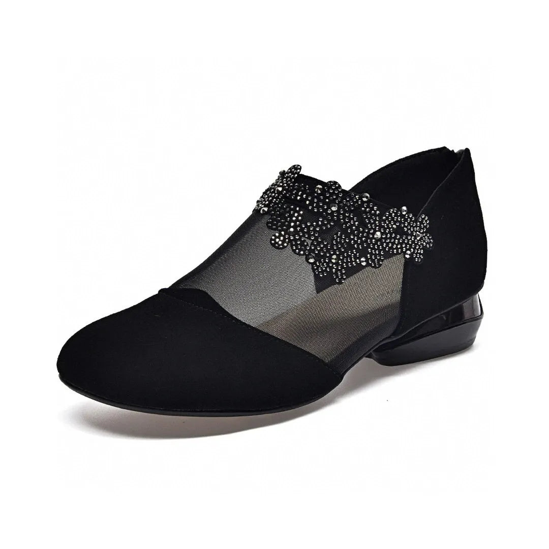 Luna | elegante High Heels, luftige Mesh-Sohle, weicher Komfort.