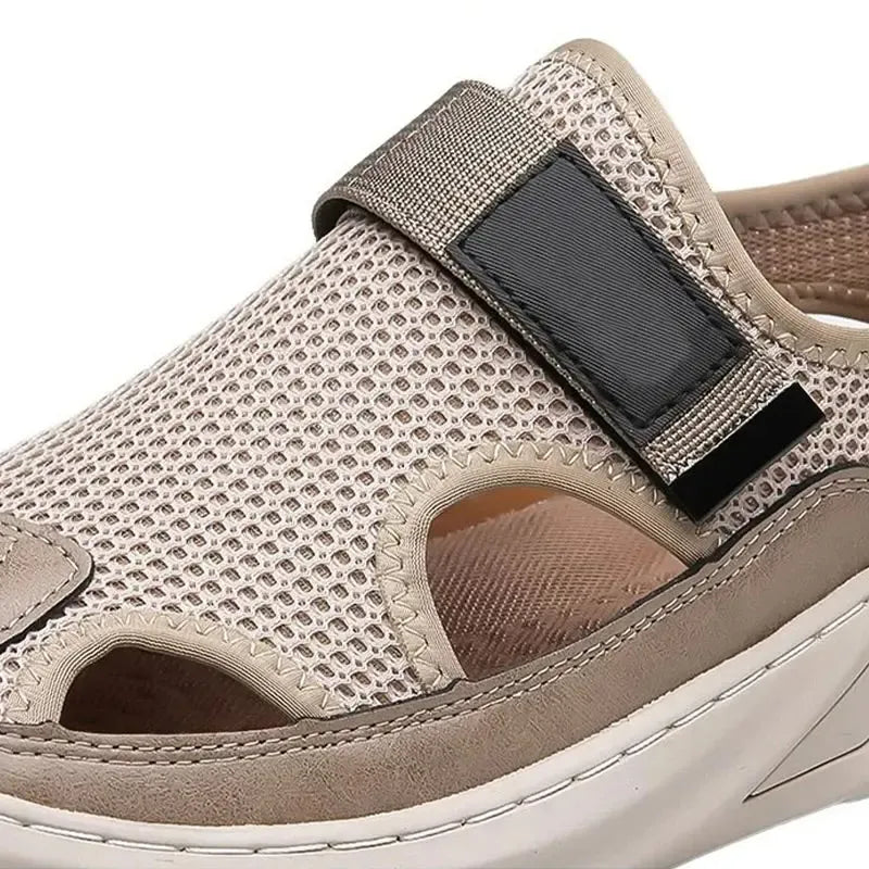 Jiboy | stylische Sommersandalen für Herren mit weicher Netzsohle