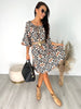 Keily | feminines Kleid mit floralem Muster in großen Größen