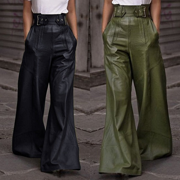 Helene | High-Waist-PU-Hose