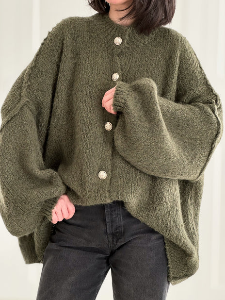 Clemenze | Klassische Strickjacke