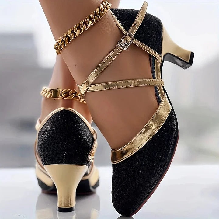 Amelia | stylische Schuhe mit kräftigen, schlanken Absätzen