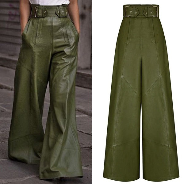 Helene | High-Waist-PU-Hose