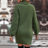 Vivina | Strickkleid mit Rollkragen